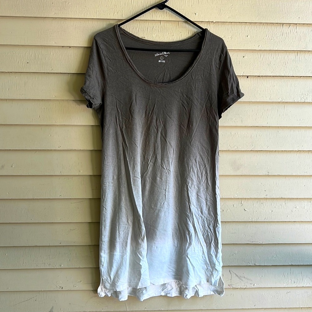 Ombré T-Shirt Dress
